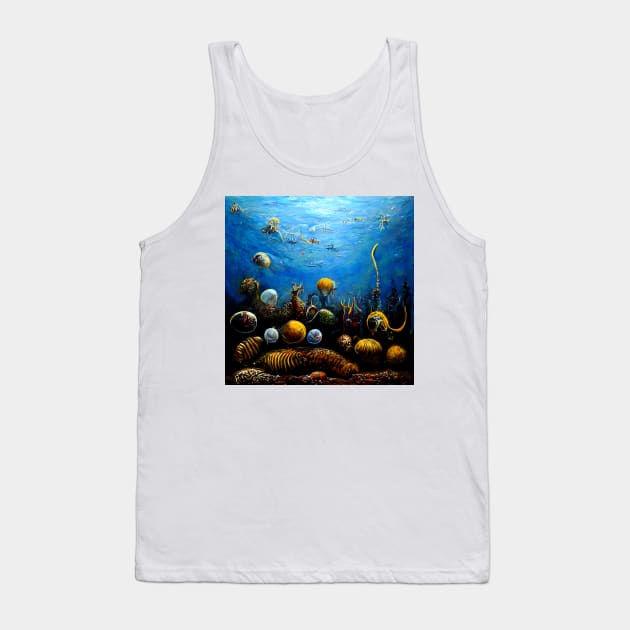 Sea creatures #2 Tank Top by endage